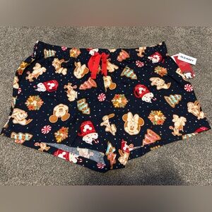 Old Navy x Disney Navy PJ Shorts
